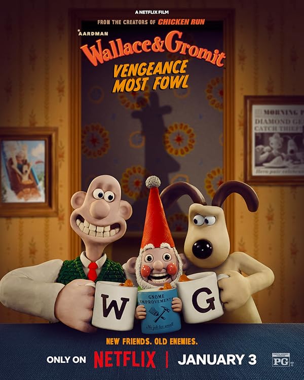 دانلود فیلم والاس و گرومیت: انتقام پرندگان | Wallace & Gromit: Vengeance Most Fowl