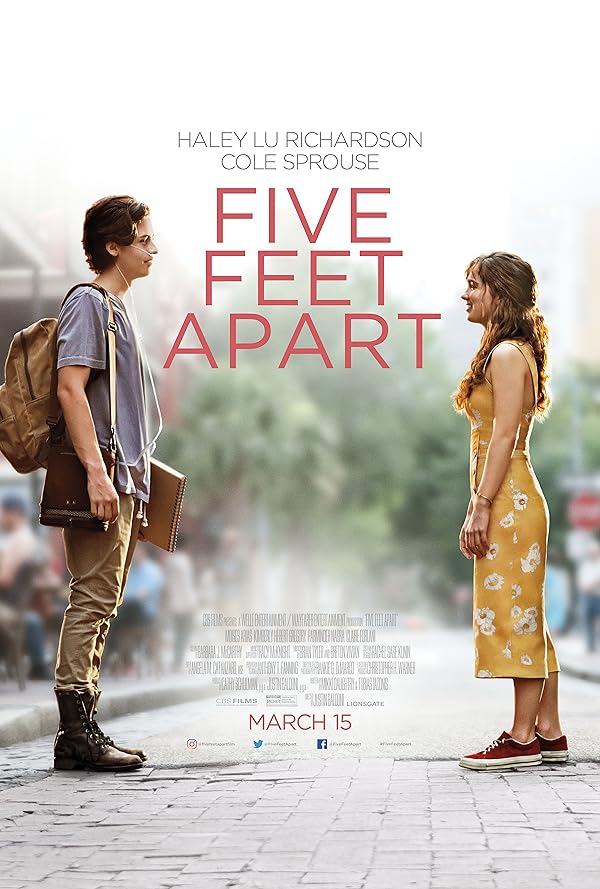 دانلود فیلم پنج قدم فاصله | Five Feet Apart