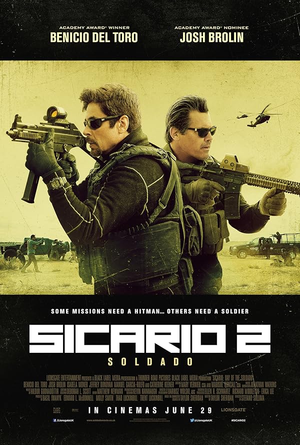 دانلود فیلم سیکاریو ۲: روز سرباز | Sicario: Day of the Soldado